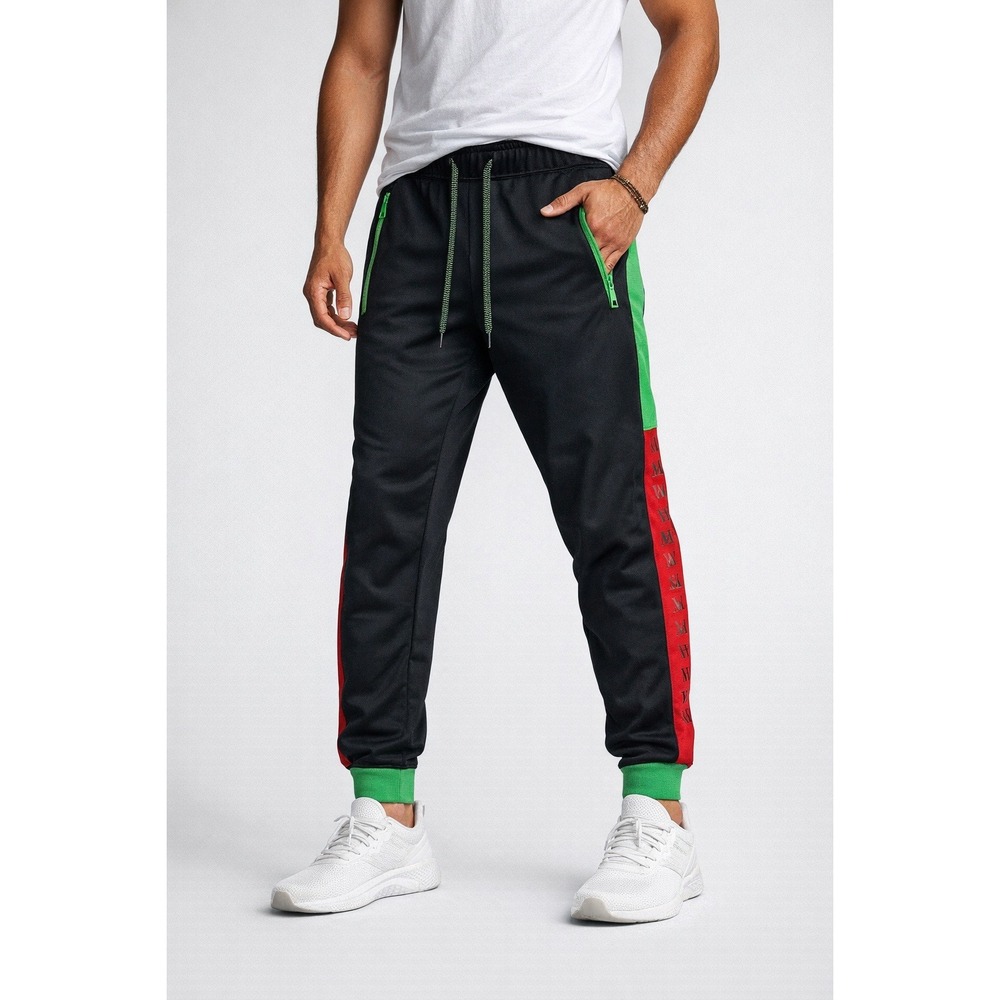 Houston‎ White Target Track Pants Small Black Green Red Joggers NWT
